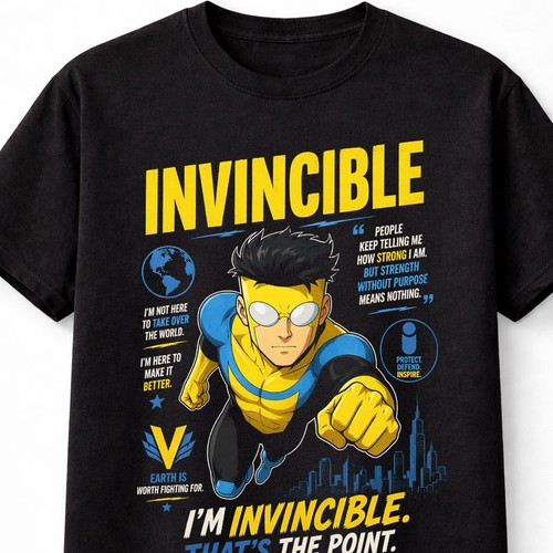 Invincible superhero comic - invincible,