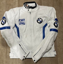 BMW White Motorbike Racing