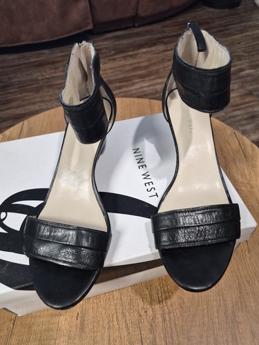 Nine west black leather - west,