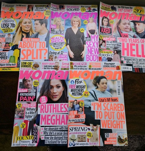 Woman magazine bundle job - magazine,