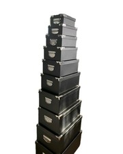Set black storage boxes - of,