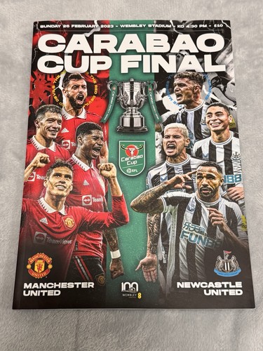 League cup final programme man - final,