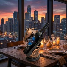 Wine Bottle Holder Horse