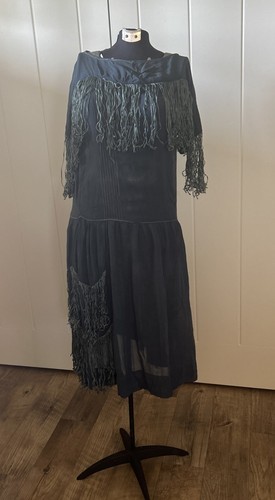 Antique 1920 blueish - antique, gray