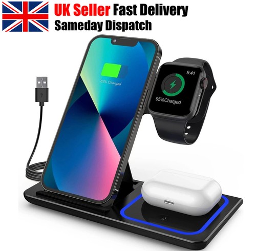 3in1 fast wireless charger - fast,