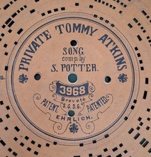 Organette Ariston Cardboard