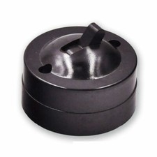 Round Single Control Retro Light Switch Old Fashioned Wall Mount Home Decor