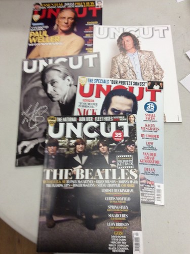 Uncut magazines cds from - &,