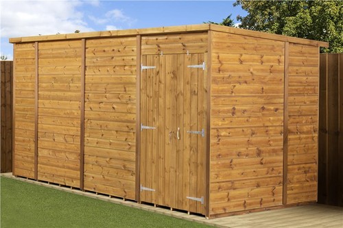 Empire pent garden shed tongue - pent,