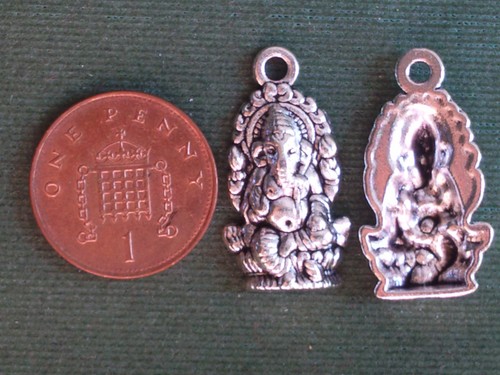 Ganesha charms antique - ganesha,