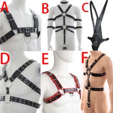 PU Leather Male Body Chest