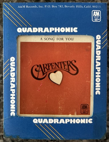 Carpenters song for you - a,