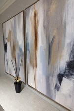 Large Abstract Wall Art Set of
