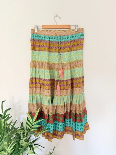 Zara skirt womens boho maxi - skirt, l