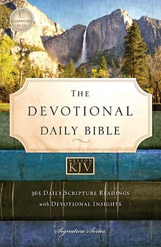 Kjv devotional daily bible - devotional,