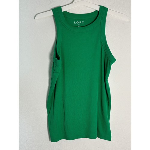Loft womens green ribbed - womens, xl
