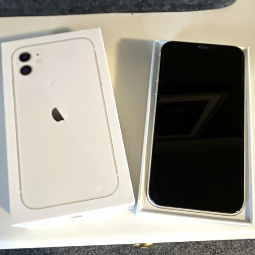 Apple iphone 64gb white - apple, 11