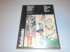 FORD ZEPHYR & ZODIAC MK1V inc. EXEC. AUTOBOOKS MANUAL 1966-1972 V4 & V6 ENGINES