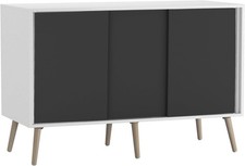 Modern White Sideboard Sliding