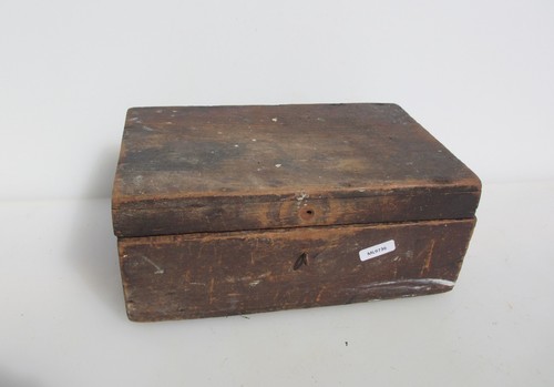 Antique wooden box old wood - box,