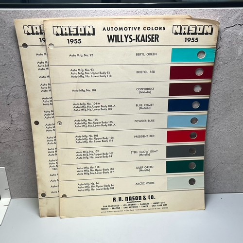 1955 willys kaiser - 1955, chip