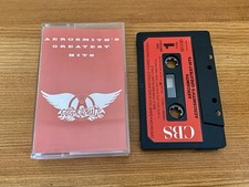 Aerosmith Greatest Hits Cassette Tape CBS UK 1980 Vintage Audio Tape