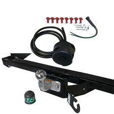 Fixed Flanged Towbar + 7 Pin