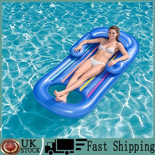 Blue inflatable pool - blue,