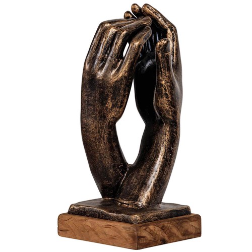 Sculpture hand hands the - hand,
