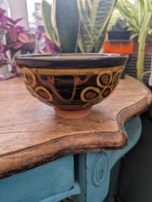 Studio Pottery 14x8cm Slipware