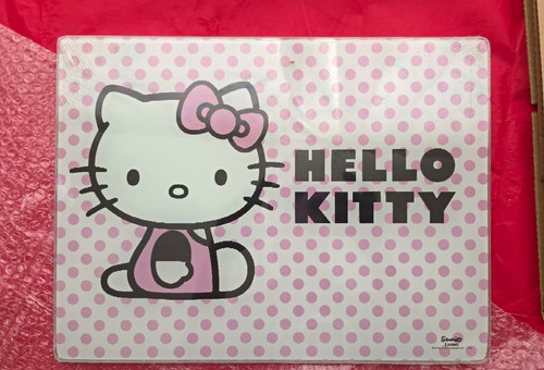 Hello kitty large glass - kitty,