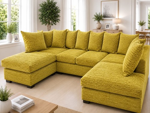 Seater shape sofa - u,