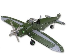 spitfire premium construction set 285 pieces stainless steel easy to follow toy