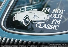 VW Beetle - Car Sticker - 'I'm