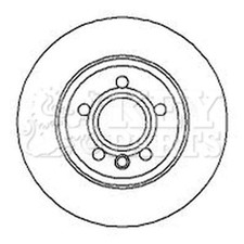 2x Brake Discs Solid For Seat