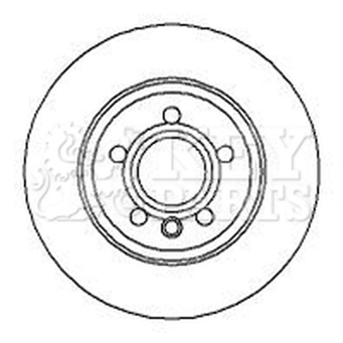 Brake discs solid - solid, for