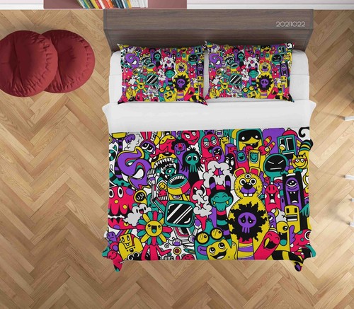 Monster hand drawn kids - 3d,