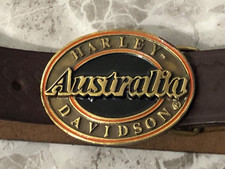 Harley Davidson Australia Genuine Belt And Buckle