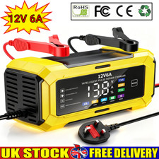 12V 6A Car Battery Charger