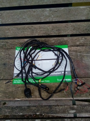 Wiring harness bsa b31 b33 - wiring,