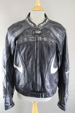 RICHA BLACK & SILVER LEATHER