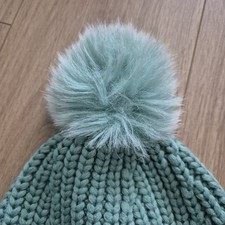 M&S Ladies Green Pom Pom