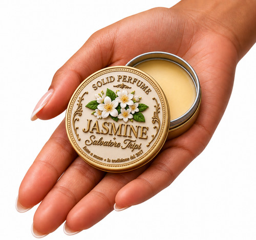 Jasmine solid perfume 15g - jasmine,