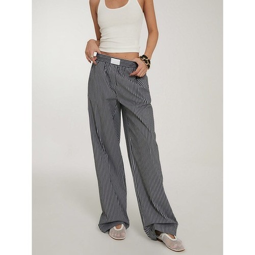 Striped wide leg - wide, lounge