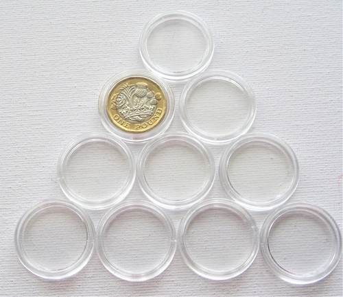 Round coin boxes capsules case - boxes,