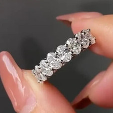 In 950 Platinum 1.30CT Oval