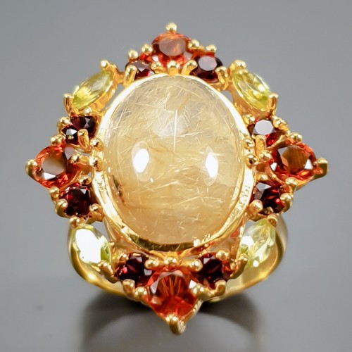 Gem natural rutilated - natural,
