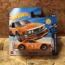 Hot Wheels BMW 635 CSi - Orange,  Short Card,  #185/250