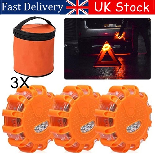 Led road flares strobe - 3x,