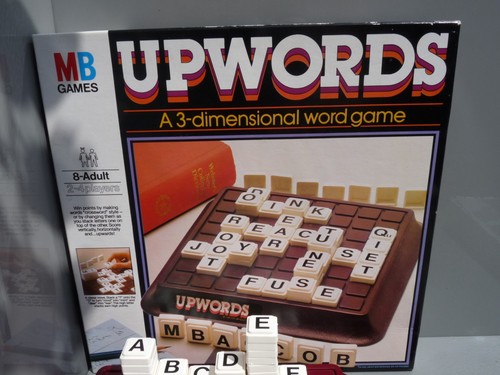 Vintage games upwords 1984 - vintage, mb